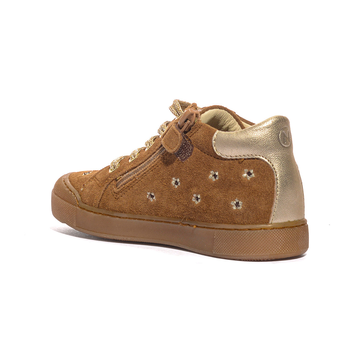 NATURINO 0012019672.01.0D02 MARRONE Sneakers Bambina 