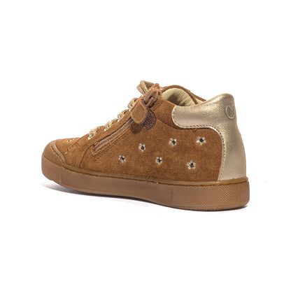 NATURINO 0012019672.01.0D02 MARRONE Sneakers Bambina 