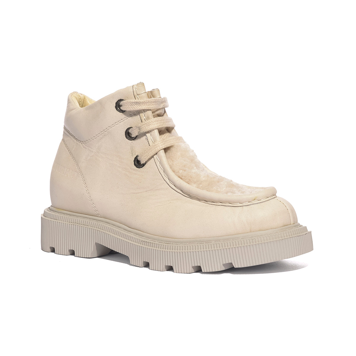 NATURINO 0012502212.04.2N14 MILK BEIGE Stivaletti Bambina 