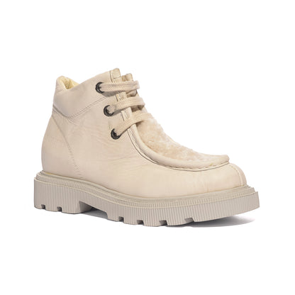 NATURINO 0012502212.04.2N14 MILK BEIGE Stivaletti Bambina 