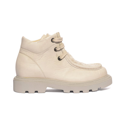 NATURINO 0012502212.04.2N14 MILK BEIGE Stivaletti Bambina 