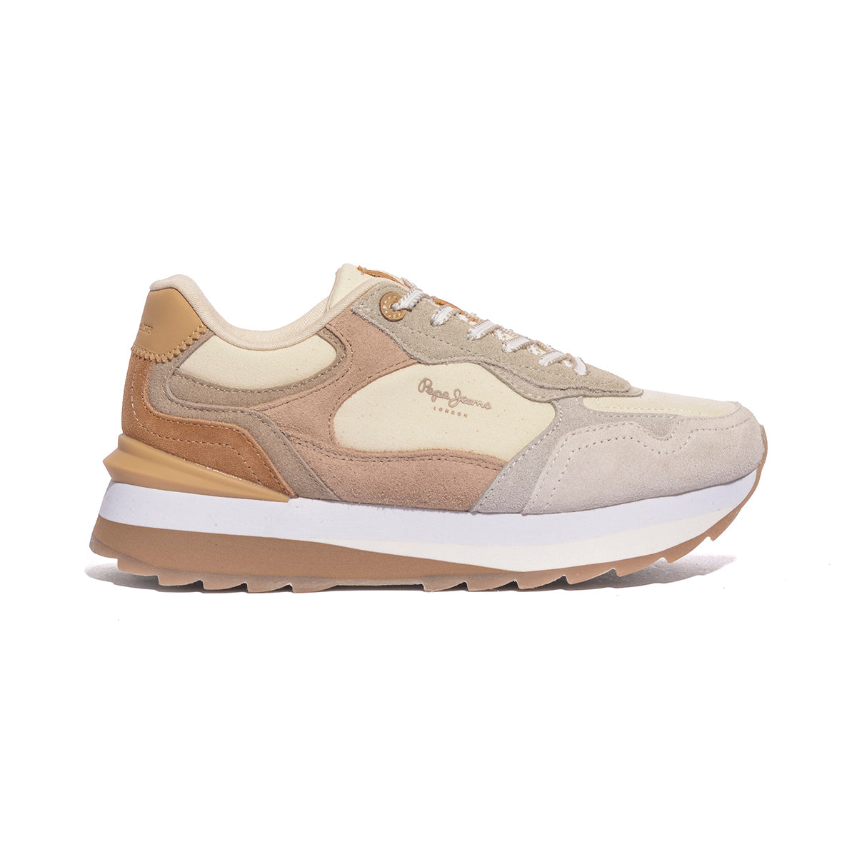 PEPE JEANS PLS600064 Candle White Sneakers Donna 