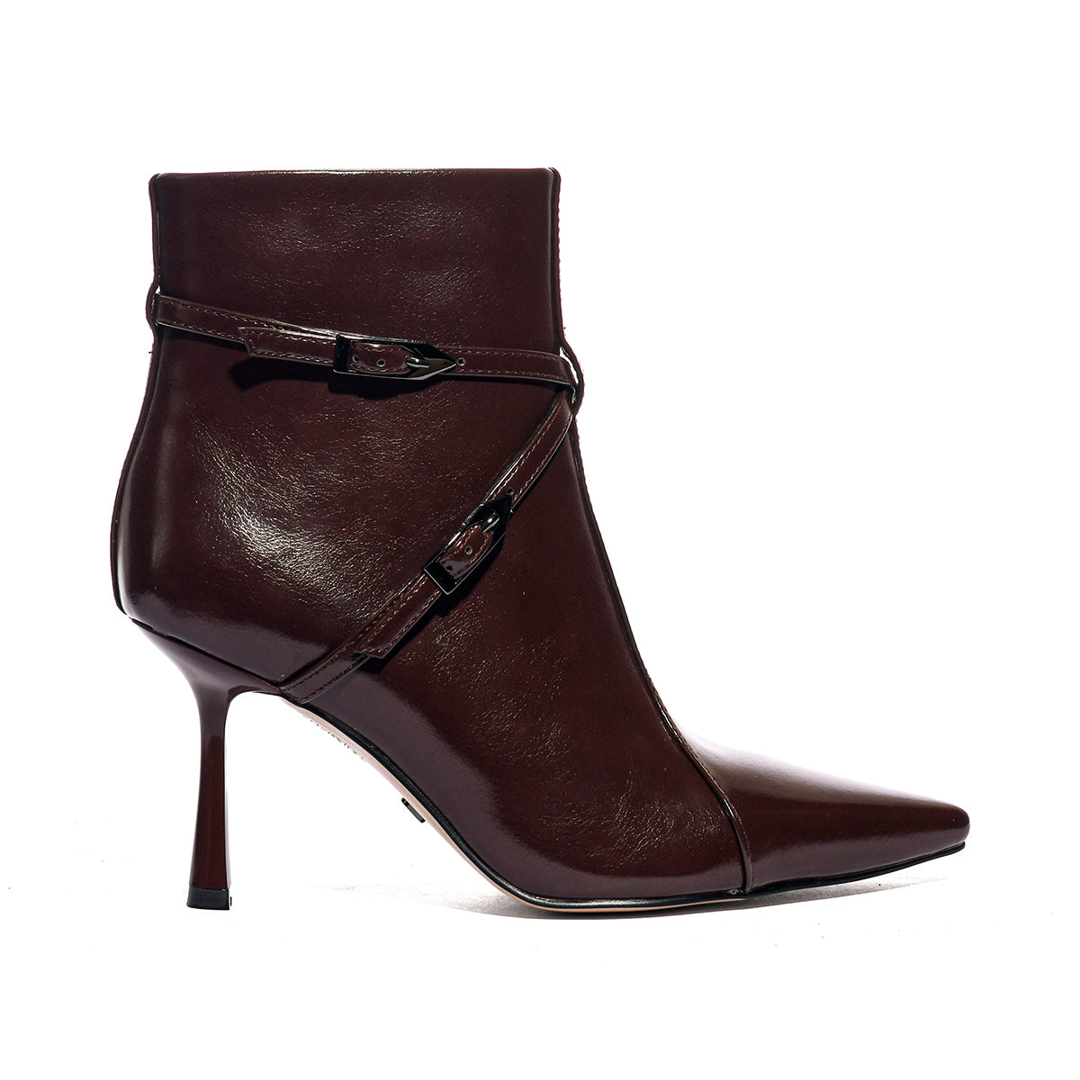 QUEEN HELENA K5035 BURGUNDY PATENT Stivaletti Donna 