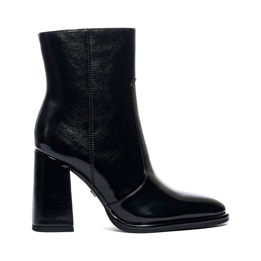 QUEEN HELENA K5040 BLACK PATENT Stivaletti Donna 