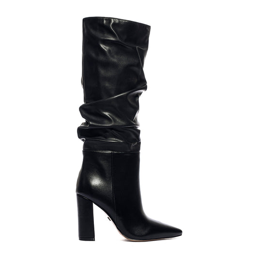 QUEEN HELENA K5117 BLACK PU Stivali Donna 