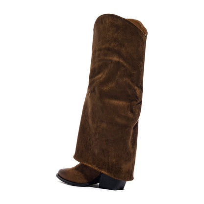 QUEEN HELENA X31-109 KHAKI M Stivali Donna 