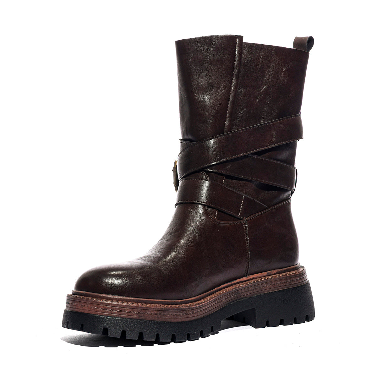 QUEEN HELENA X35-64 DARK BROWN Stivali Donna 