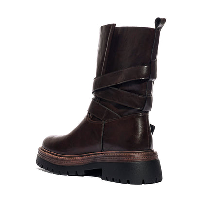 QUEEN HELENA X35-64 DARK BROWN Stivali Donna 