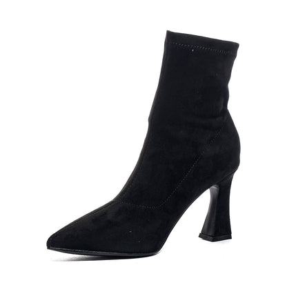 QUEEN HELENA ZM12011 BLACK MF Stivaletti Donna 