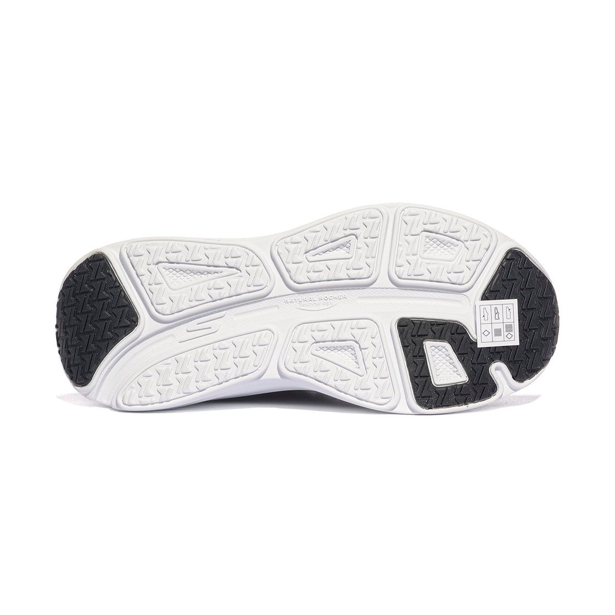 SKECHERS 129484 BKW Sneakers Donna 