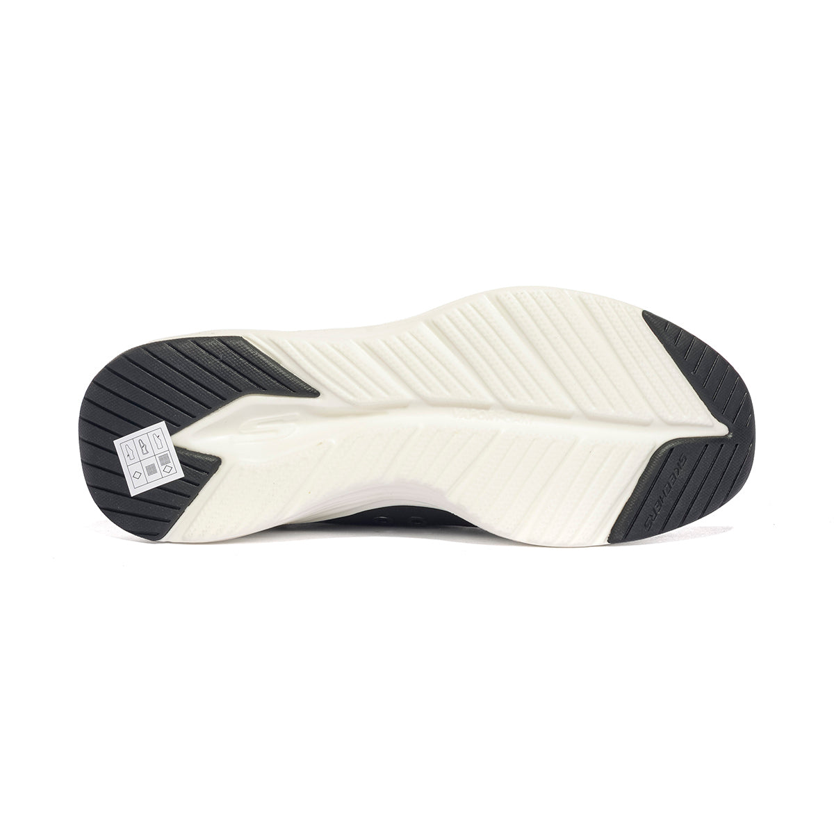 SKECHERS 232619 BKW Sneakers Uomo 