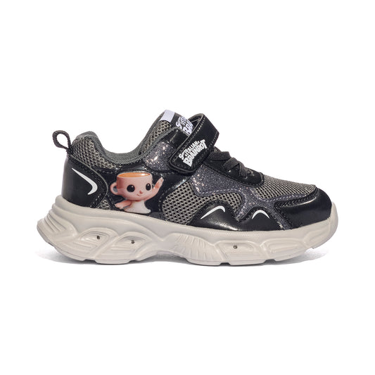 SKIFIDOL SK350 BLACK SILVER Sneakers Bambina 