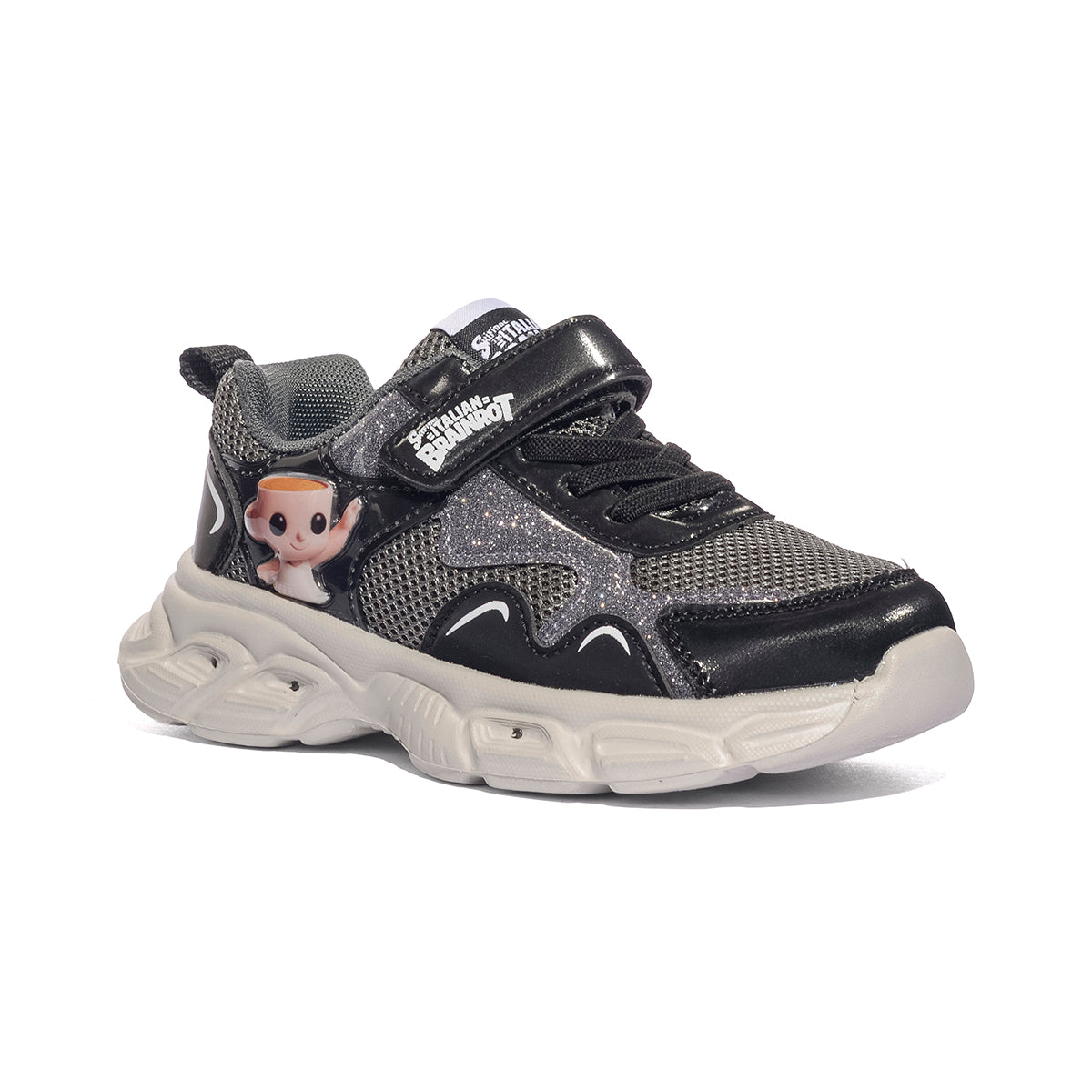 SKIFIDOL SK350 BLACK SILVER Sneakers Bambina 