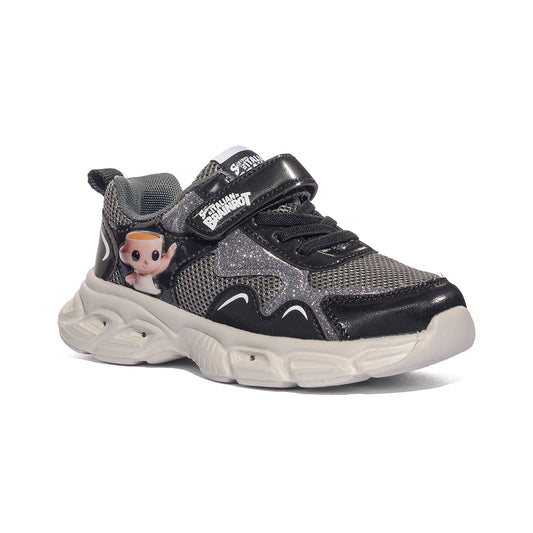 SKIFIDOL SK350 BLACK SILVER Sneakers Bambina 
