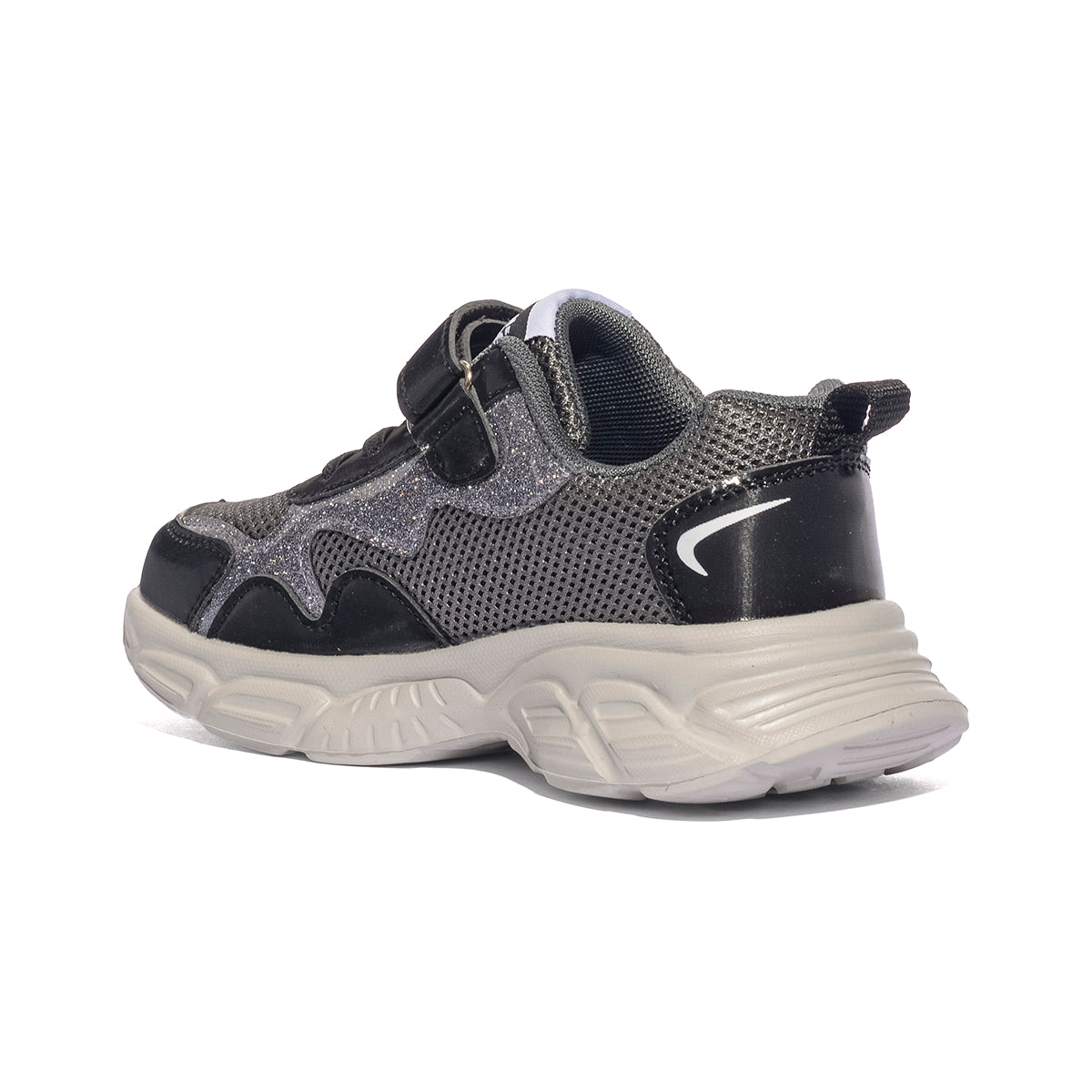 SKIFIDOL SK350 BLACK SILVER Sneakers Bambina 
