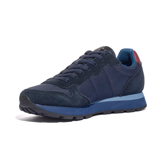 SUN 68 Z46101 NAVY BLUE BORDEAUX Sneakers Uomo 