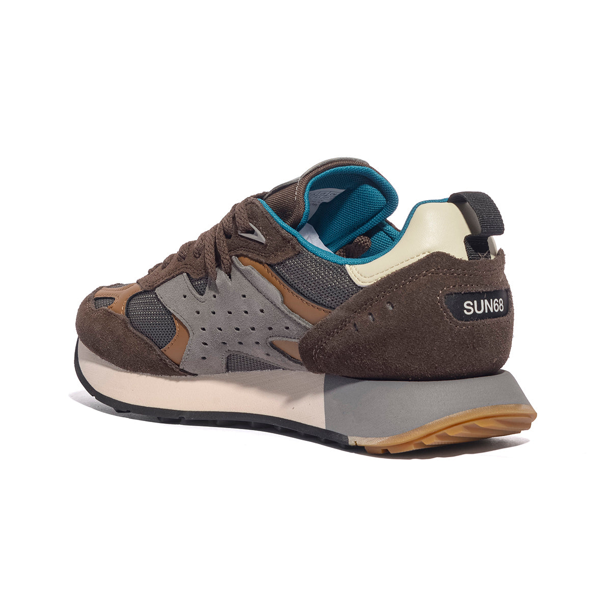 SUN 68 Z46124 MARRONE Sneakers Uomo 