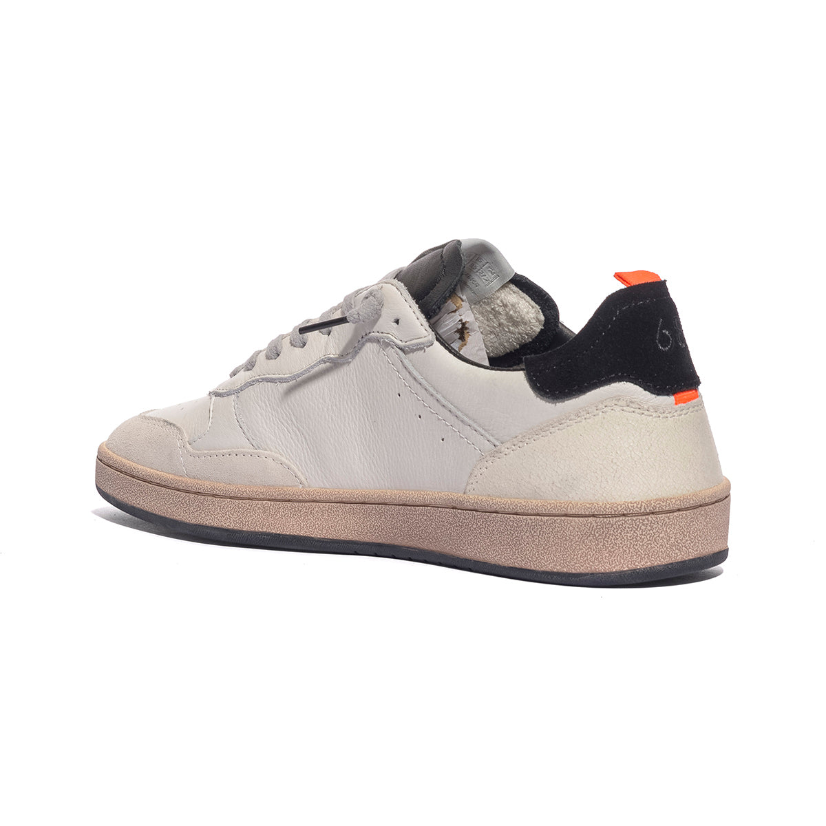SUN 68 Z46146 BIANCO PANNA NERO Sneakers Uomo 