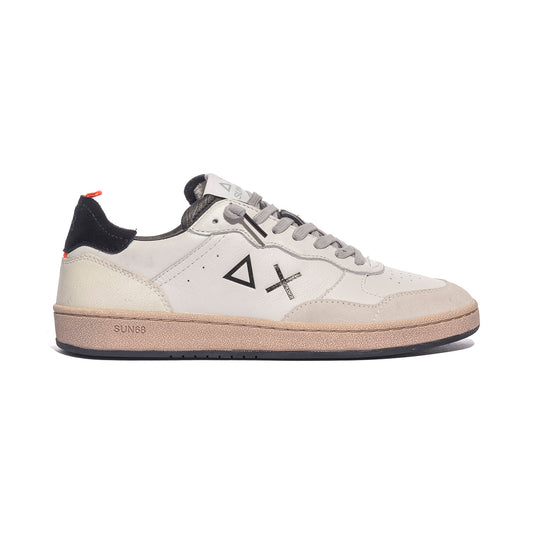 SUN 68 Z46146 BIANCO PANNA NERO Sneakers Uomo 