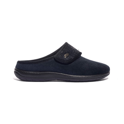 VALLEVERDE 25103 NERO Pantofola Donna 