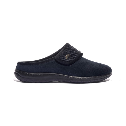 VALLEVERDE 25103 NERO Pantofola Donna 