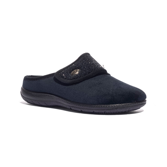 VALLEVERDE 25103 NERO Pantofola Donna 