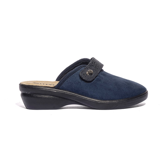 VALLEVERDE 25233 BLU Pantofola Donna 