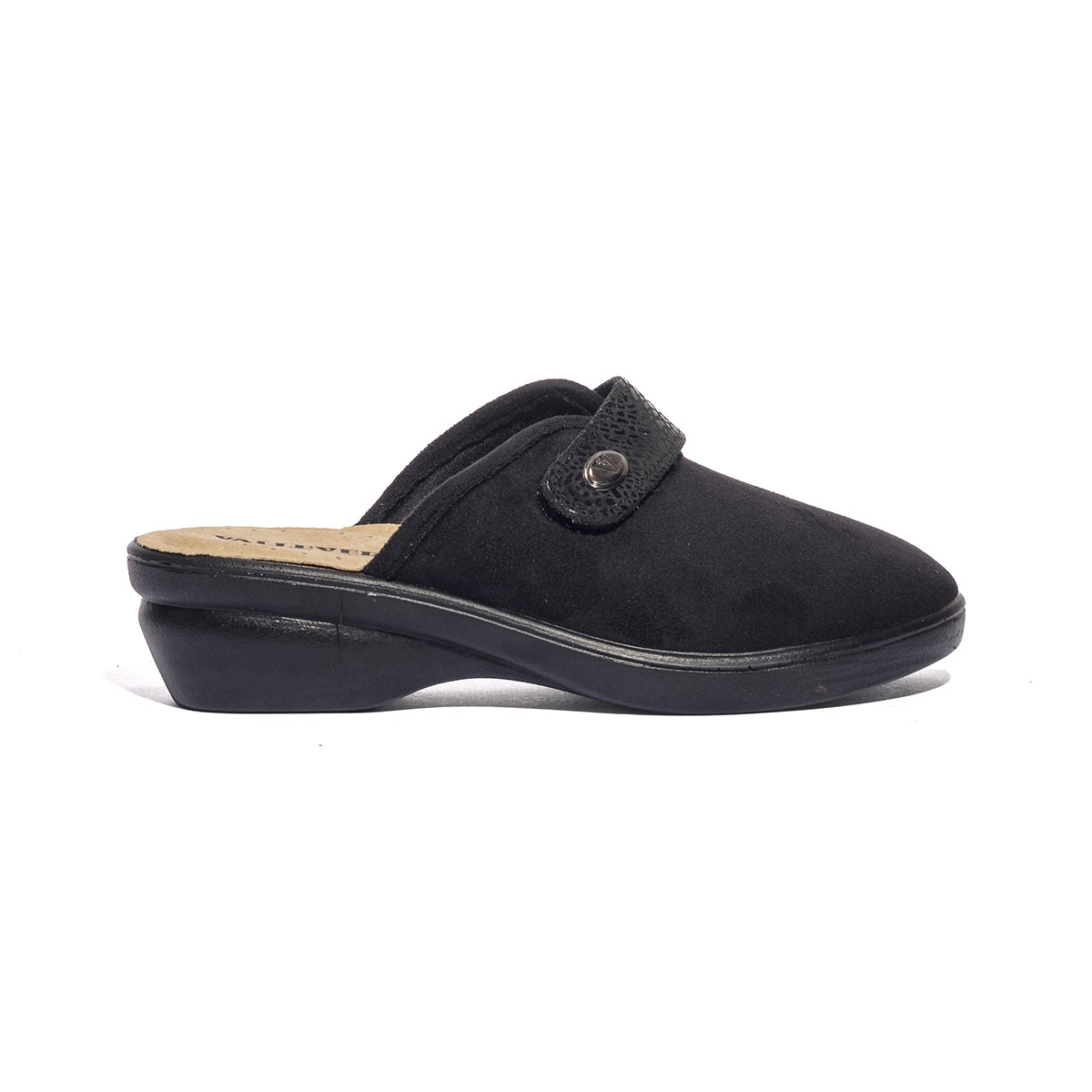 VALLEVERDE 25233 NERO Pantofola Donna 