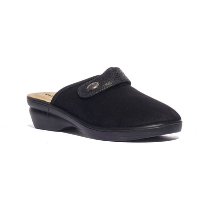 VALLEVERDE 25233 NERO Pantofola Donna 