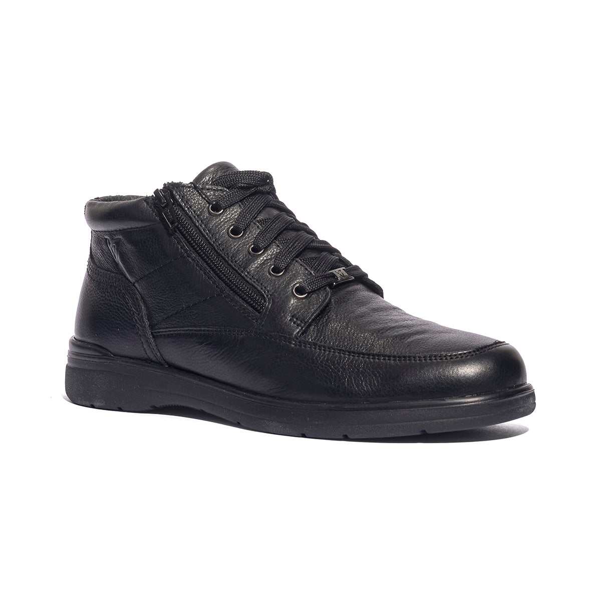 VALLEVERDE 36824 VITELLO NERO Polacchine Uomo 