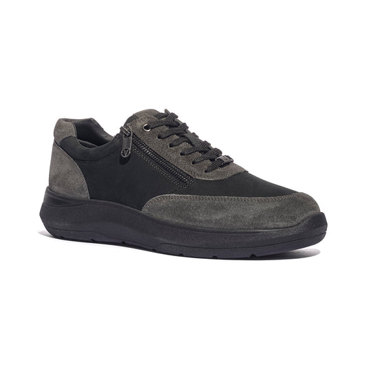 VALLEVERDE 36831 NABUK BLACK Scarpe Uomo 