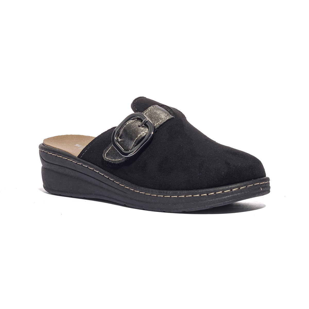 VALLEVERDE 56501 NERO Pantofola Donna 