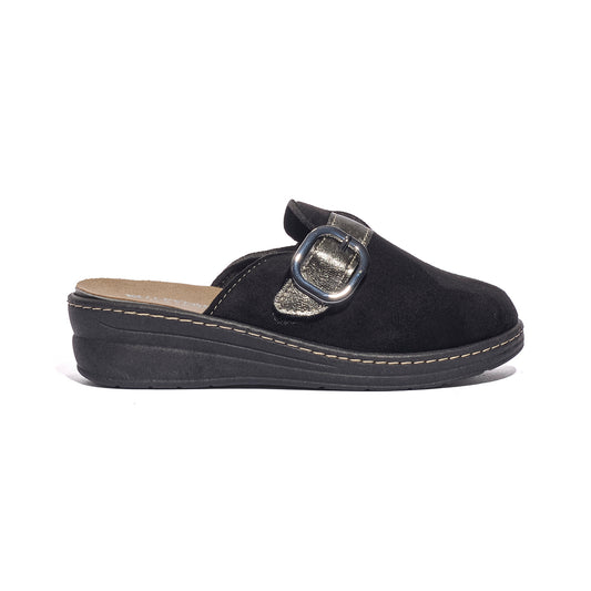 VALLEVERDE 56501 NERO Pantofola Donna 