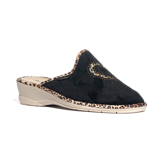 VALLEVERDE 58200 NERO Pantofola Donna 