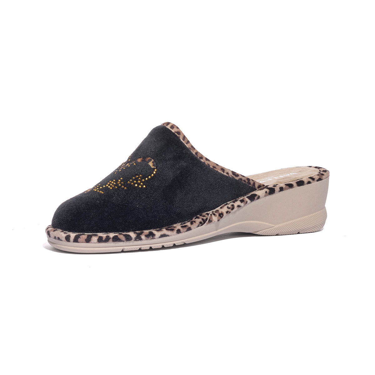 VALLEVERDE 58200 NERO Pantofola Donna 