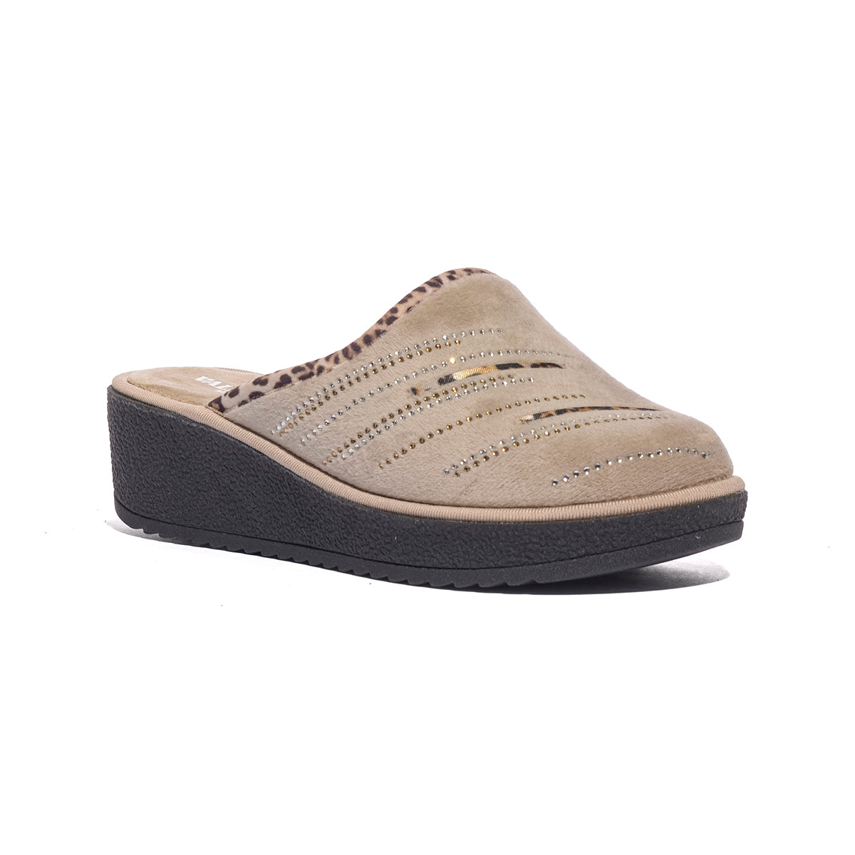 VALLEVERDE 58251 ECRU Pantofola Donna 