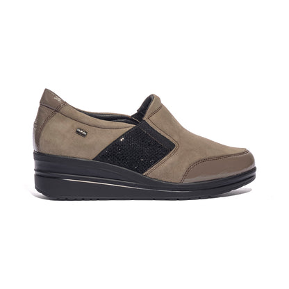 VALLEVERDE VD200F SUEDE VISONE Scarpe Donna 
