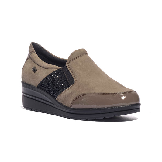 VALLEVERDE VD200F SUEDE VISONE Scarpe Donna 