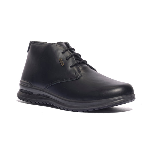 VALLEVERDE VL53823P VITELLO NERO Polacchine Uomo 