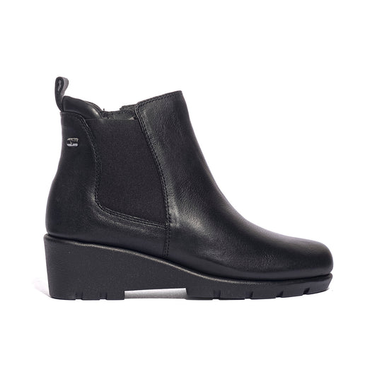 VALLEVERDE VS10410W NAPPA NERA Polacchine Donna 