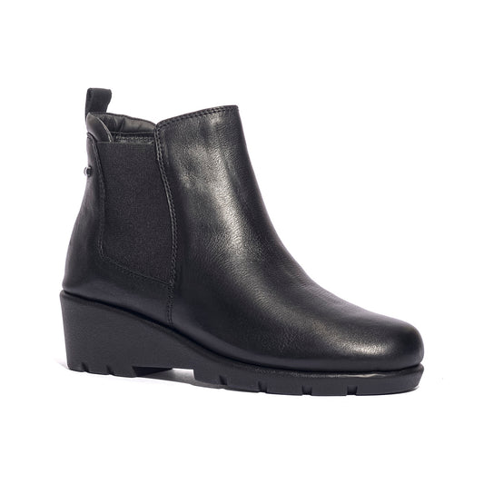 VALLEVERDE VS10410W NAPPA NERA Polacchine Donna 