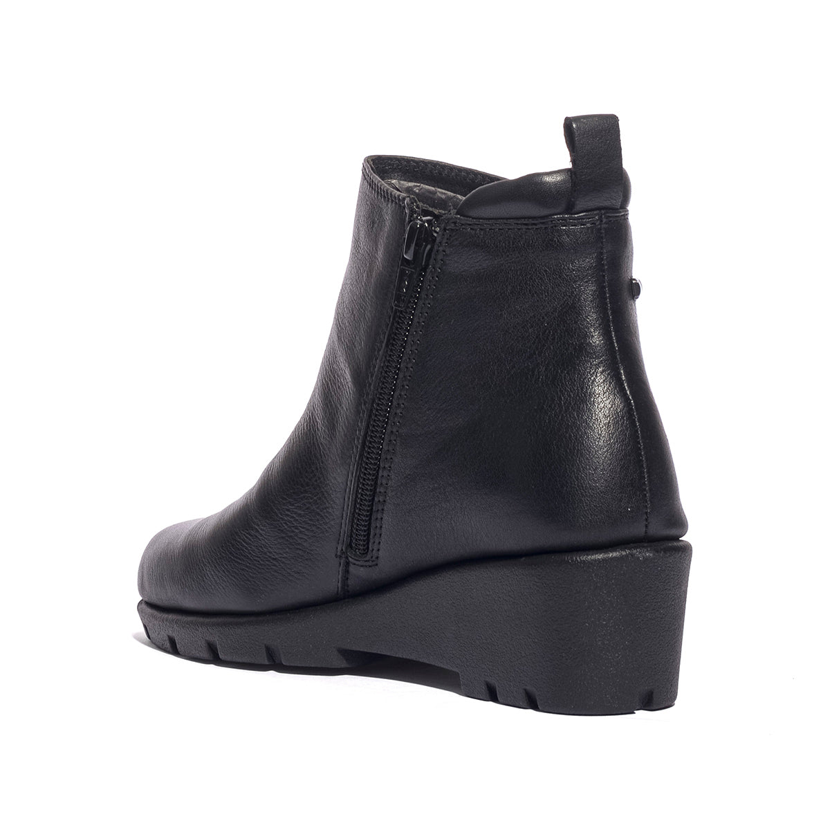 VALLEVERDE VS10410W NAPPA NERA Polacchine Donna 