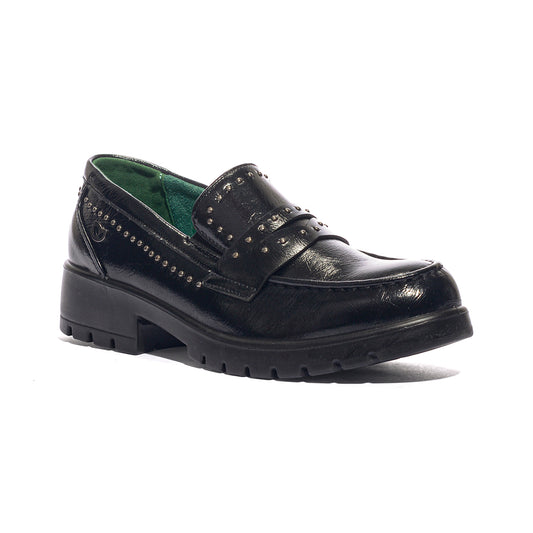 VEGAN J53524BK BLACK Mocassini Donna 