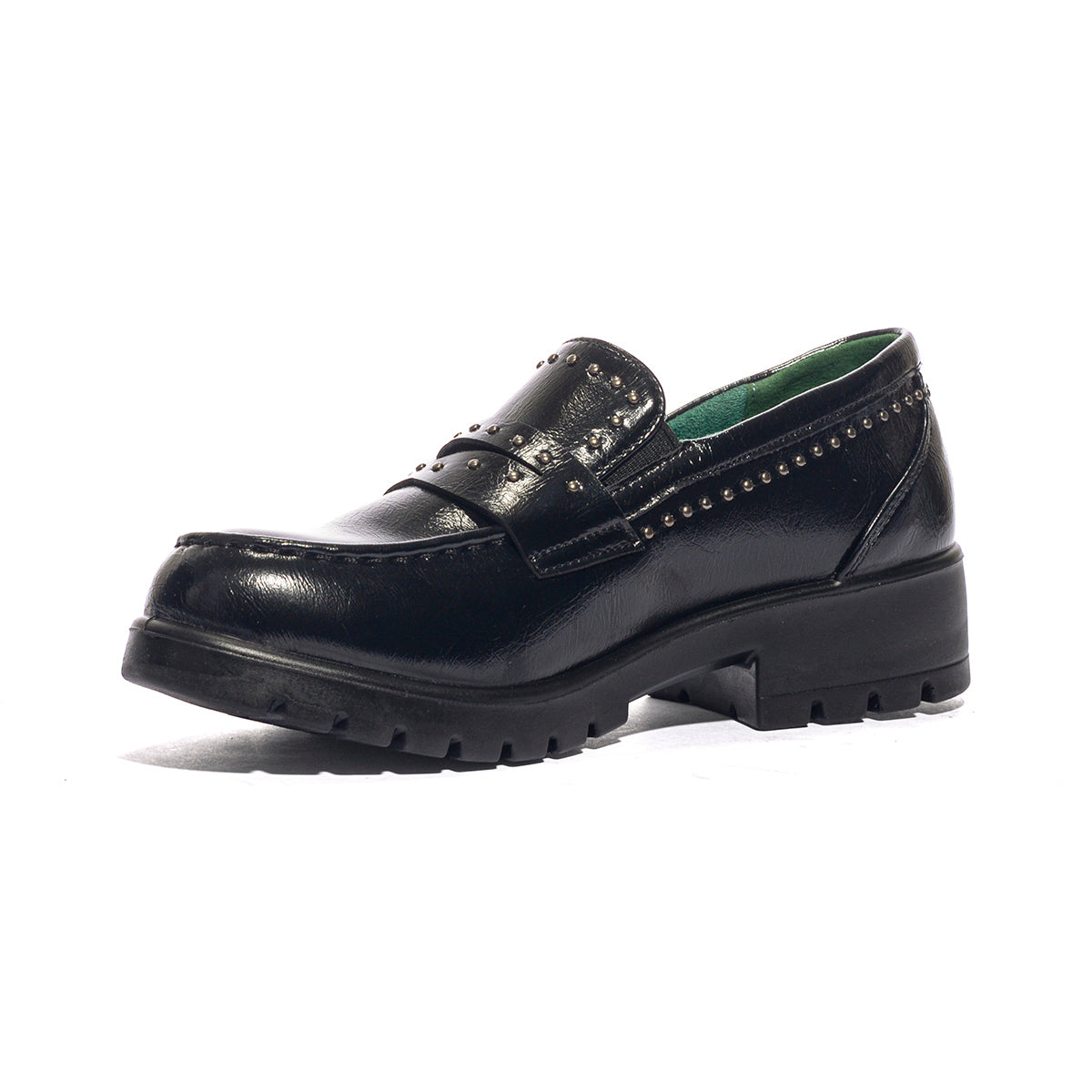 VEGAN J53524BK BLACK Mocassini Donna 