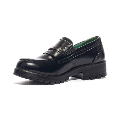 VEGAN J53524BK BLACK Mocassini Donna 