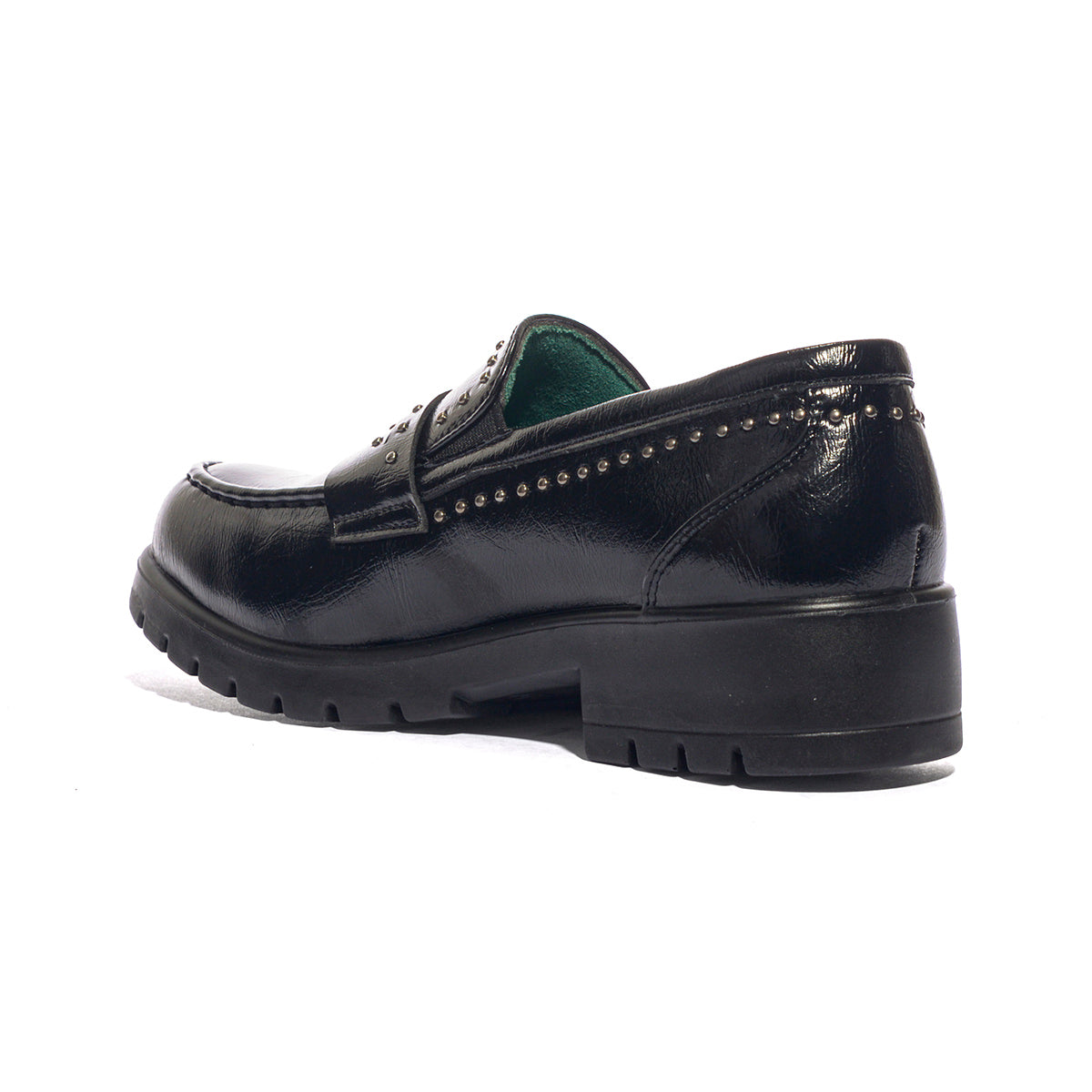 VEGAN J53524BK BLACK Mocassini Donna 