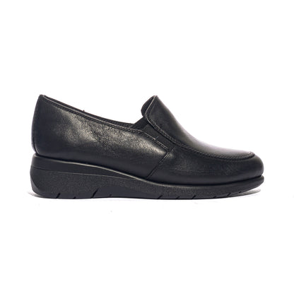 WALK DREAM W20543-11 BLACK Mocassini Donna 