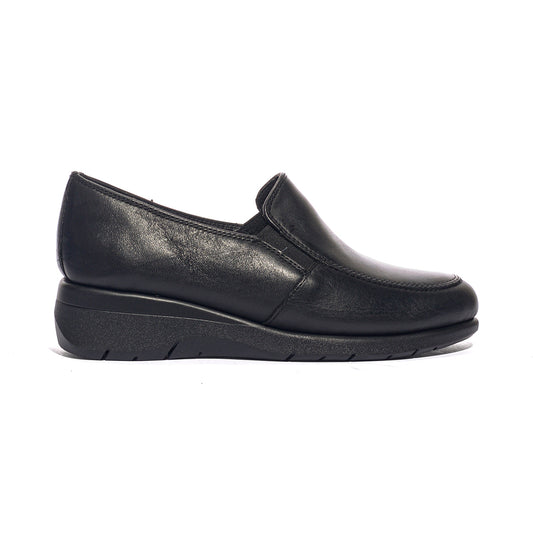 WALK DREAM W20543-11 BLACK Mocassini Donna 