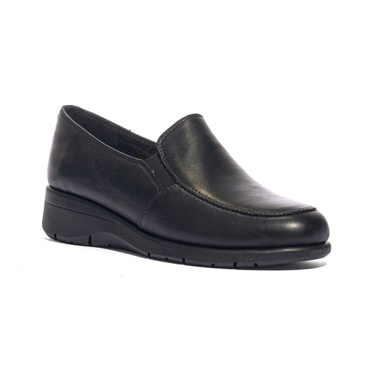WALK DREAM W20543-11 BLACK Mocassini Donna 