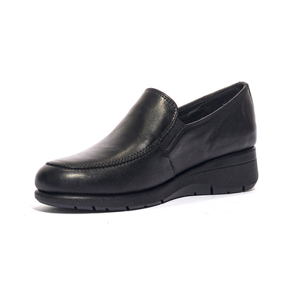 WALK DREAM W20543-11 BLACK Mocassini Donna 